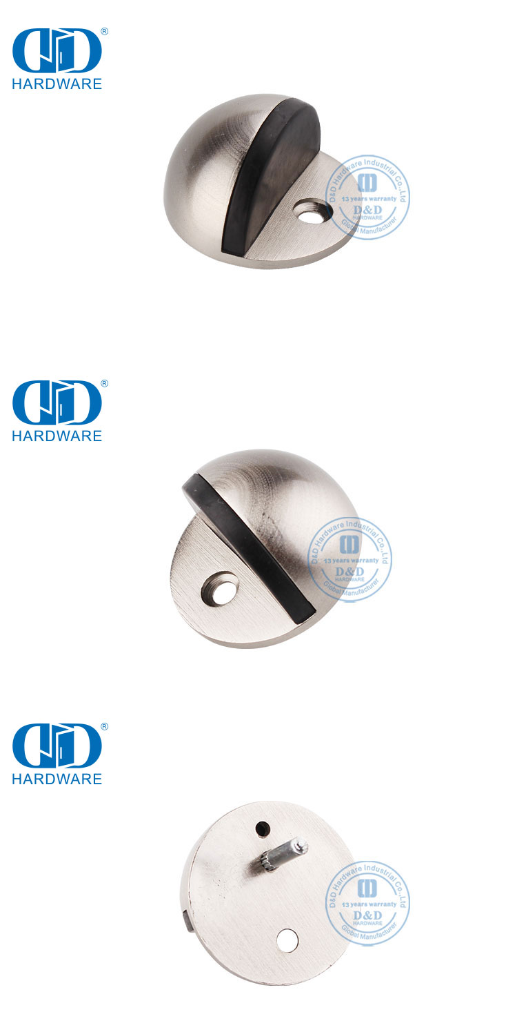 Satin Nickel Door Stopper سدادة باب من النيكل الساتان
