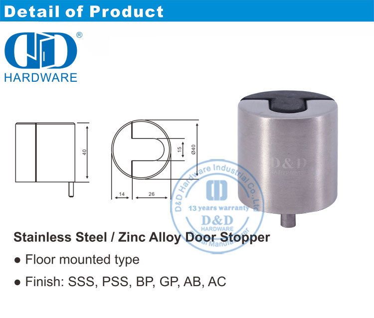 Modern Style Door Stopper سدادة الباب ذات الطراز الحديث