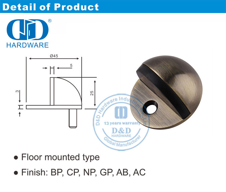 Bedroom Door Stopper سدادة باب غرفة النوم