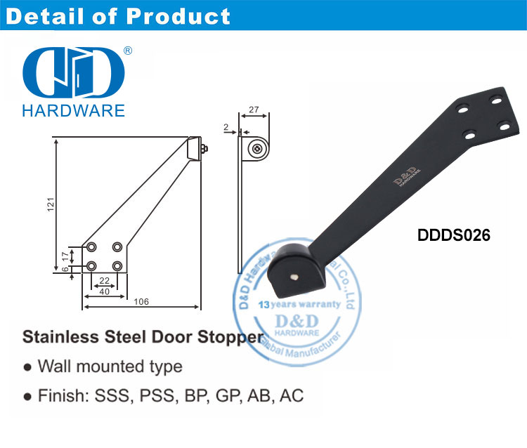 door stop توقف الباب