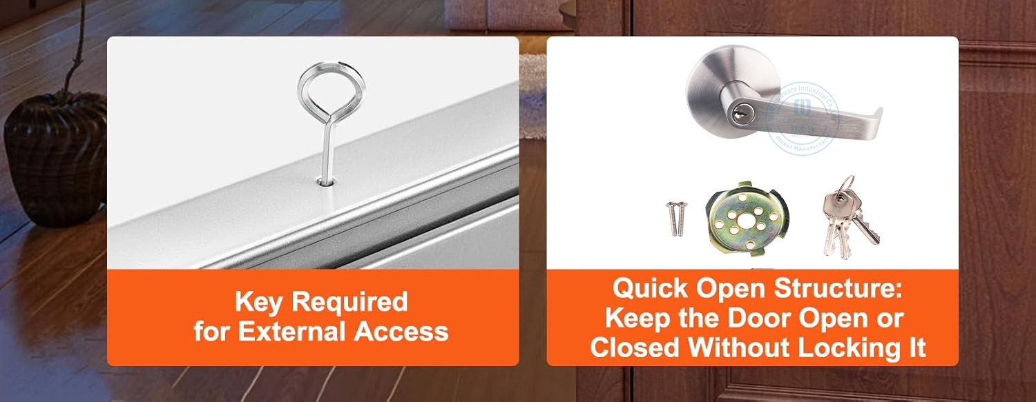 panic bar types أنواع شريط الذعر