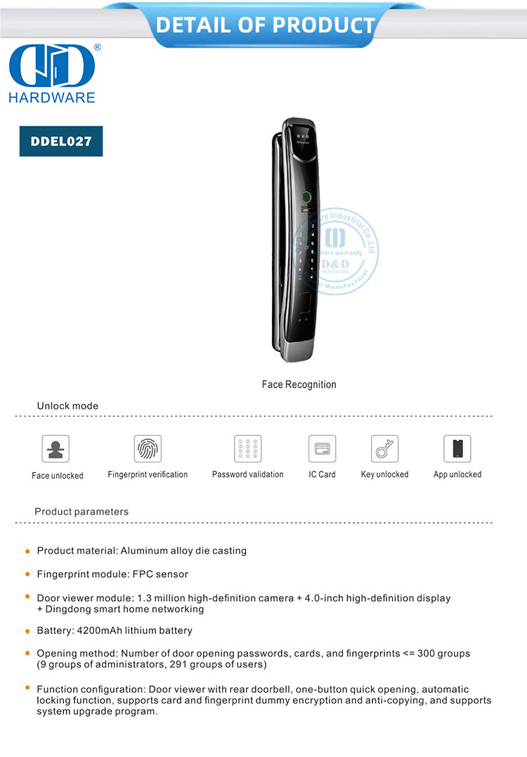 smart password fingerprint lock قفل بصمة كلمة المرور الذكية