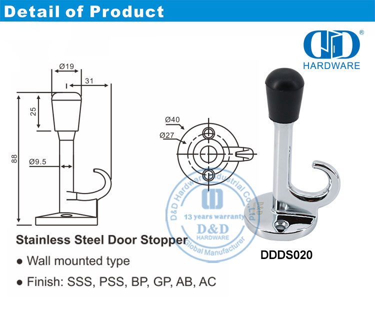 door stop توقف الباب