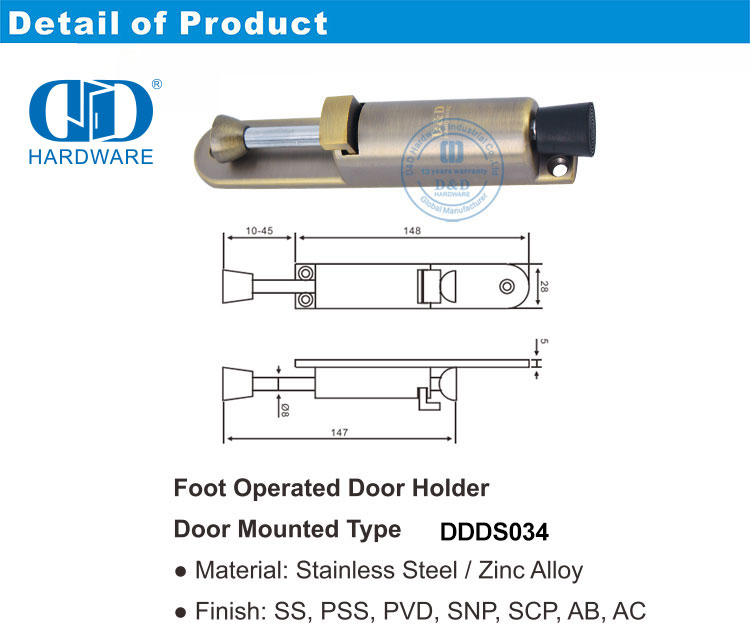 door stop توقف الباب