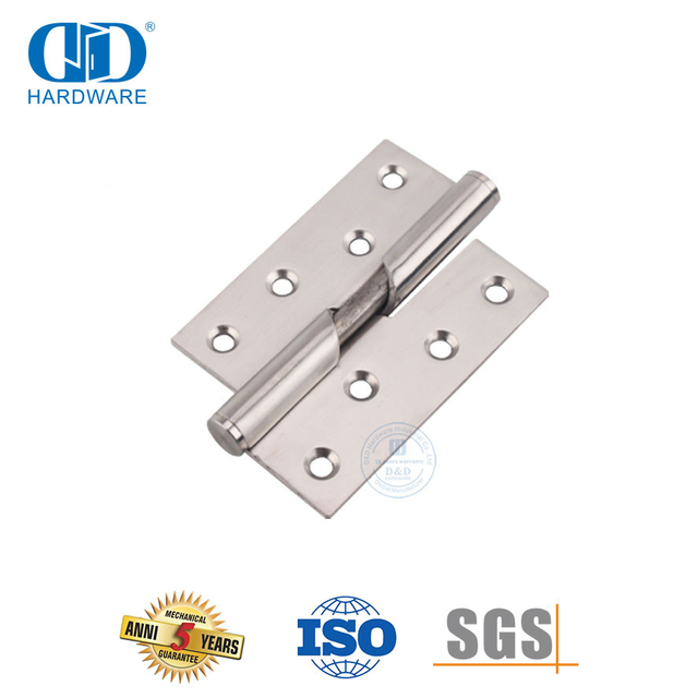 عالية الجودة اثنين من المفصل الفولاذ المقاوم للصدأ الأجهزة الباب المعدني ارتفاع المفصلي-DDSS016