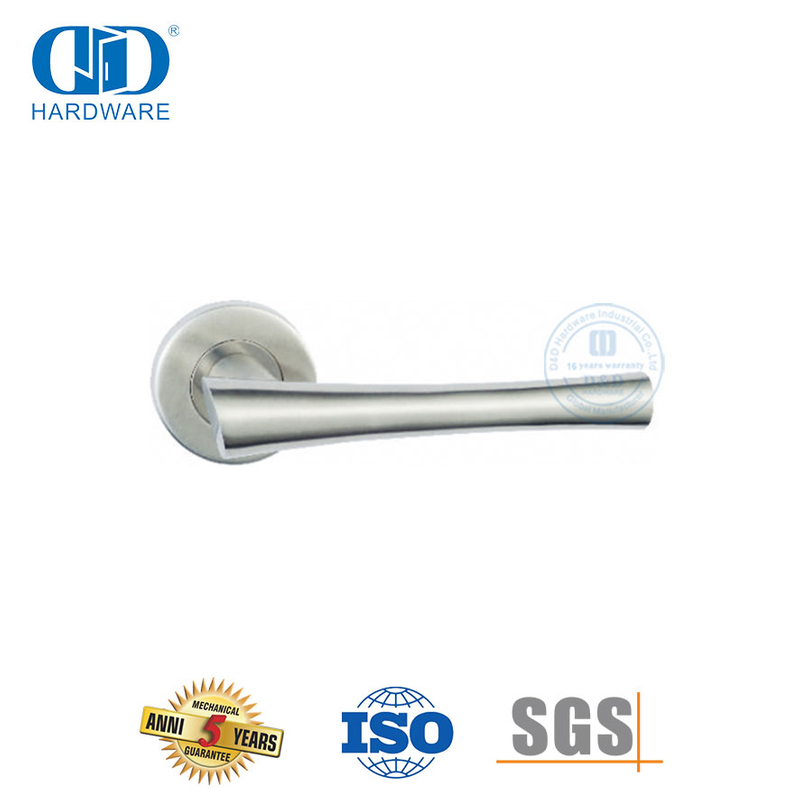 التصميم الكلاسيكي مقبض الباب الأمامي الصلب المصنوع من الفولاذ المقاوم للصدأ ذو الجودة العالية-DDSH045-SSS