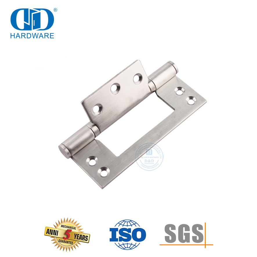 مفصلات دافق من الفولاذ المقاوم للصدأ لأجهزة الباب الرئيسي عالية الجودة-DDSS027-B
