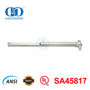 شريط دفع باب الخروج عالي الأمان المُدرج في قائمة UL مع ميزة Dogging-DDPD025-SSS