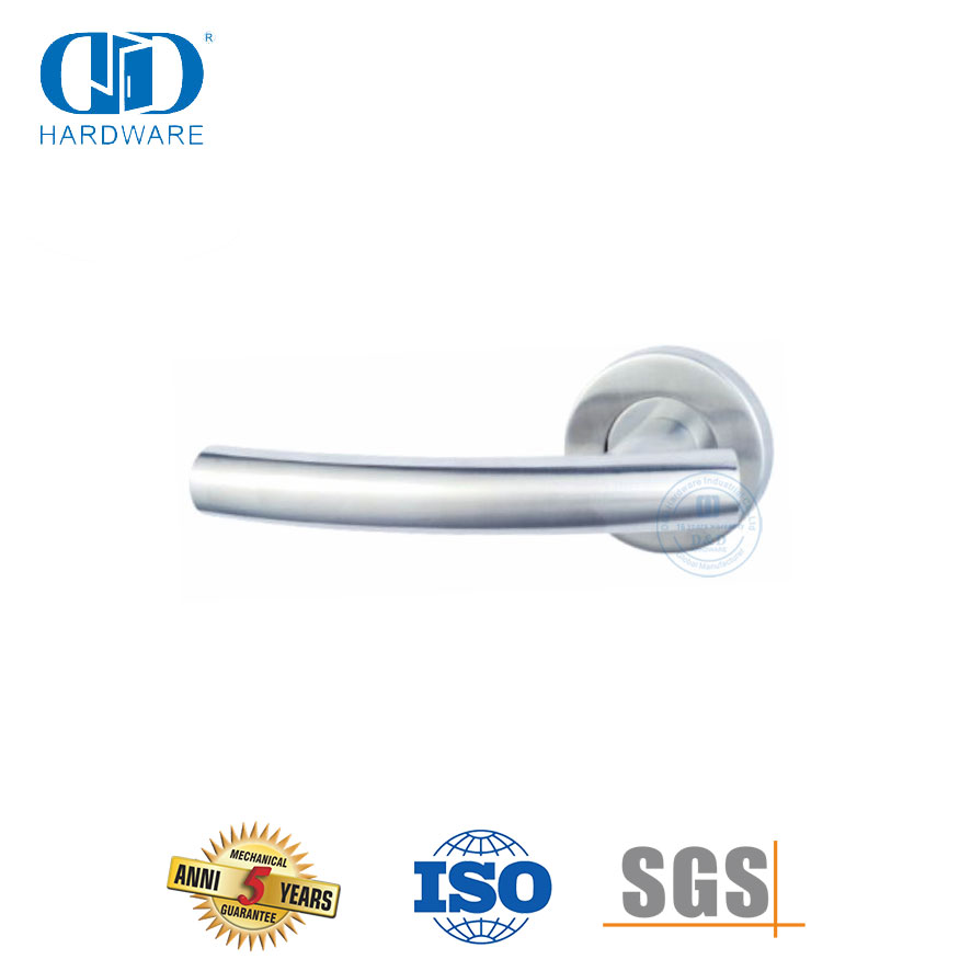 أجهزة الأبواب الخارجية المستديرة الحديثة ذات المنافذ الأنبوبية المجوفة-DDTH013-SSS