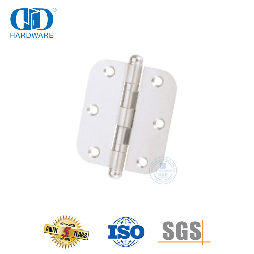 أجهزة مفصلات الأبواب المصنوعة من الفولاذ المقاوم للصدأ مع طرف كروي دائري الزاوية-DDSS046