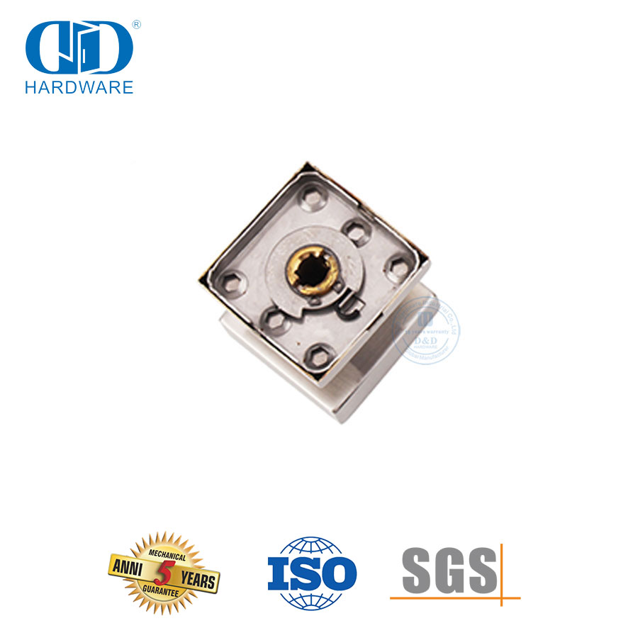 الفولاذ المقاوم للصدأ 304 شكل مربع مقبض رافعة نوع مقبض للباب الأمامي-DDTH030-SSS