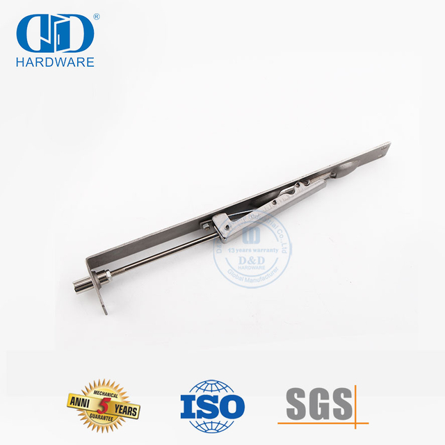 الفولاذ المقاوم للصدأ عالية الجودة دائم دافق الترباس لباب الخشب-DDDB006-SSS