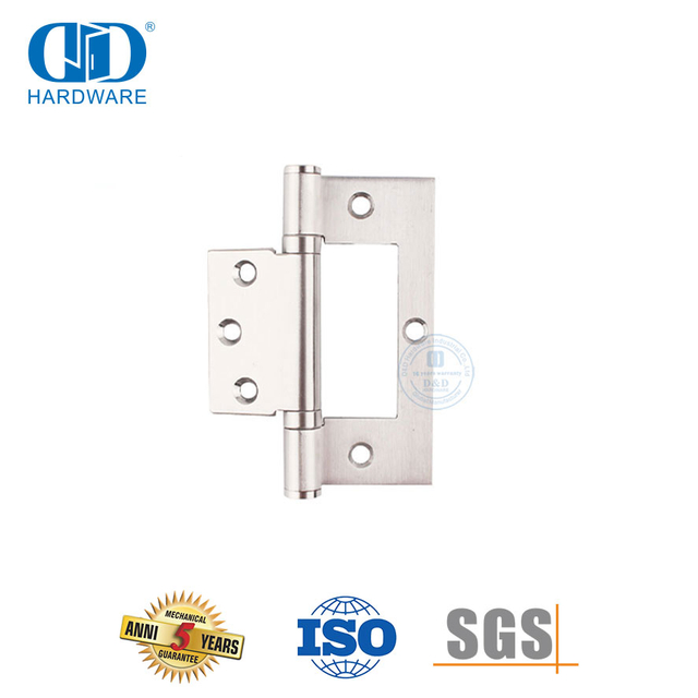مفصلة باب من الفولاذ المقاوم للصدأ على الطراز الأسترالي سهلة التركيب بدون نقر-DDSS059