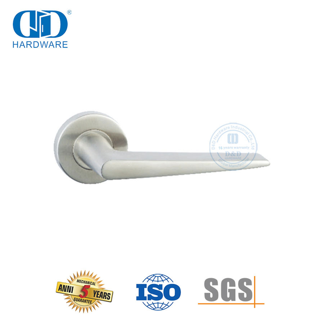 أجهزة البناء SS 304 مقبض رافعة صلب لأبواب المكاتب-DDSH044-SSS