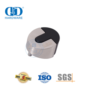 الفولاذ المقاوم للصدأ الساتان الانتهاء من الباب المطاطي المثبت على الأرض من النوع DDDS006-SSS