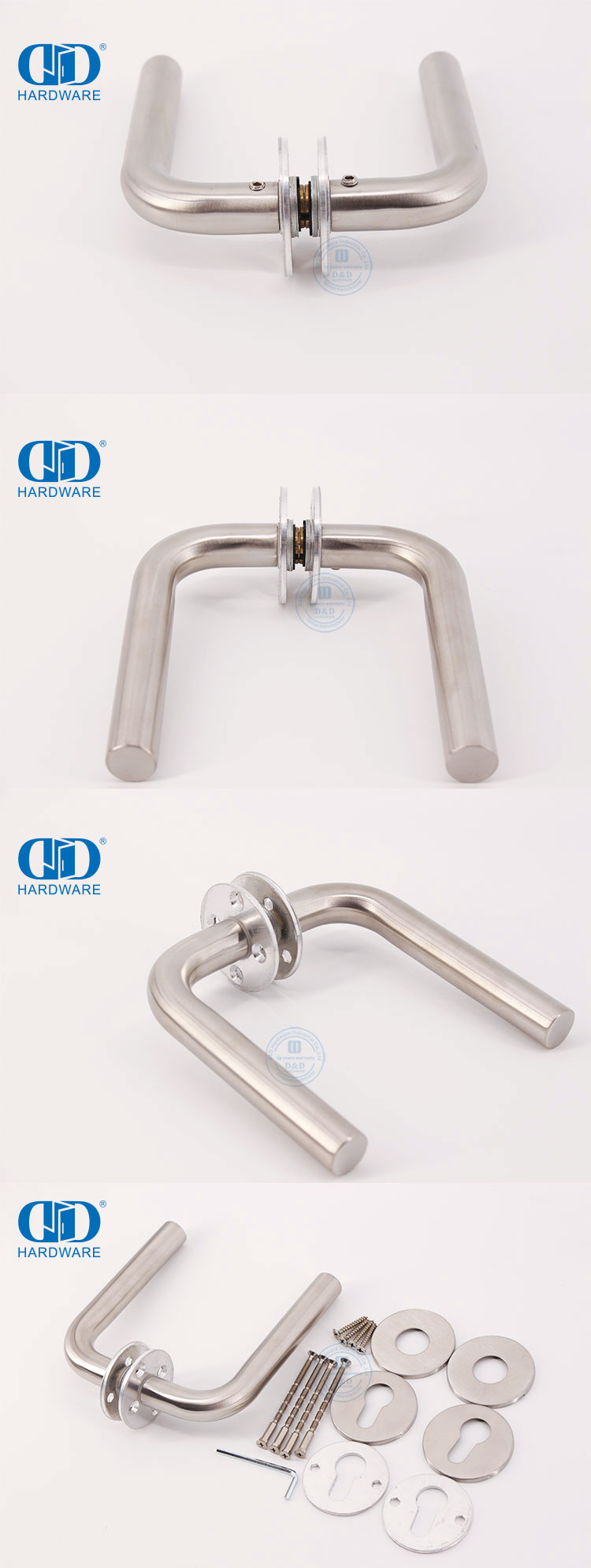 لا يوجد مقبض باب زنبركي