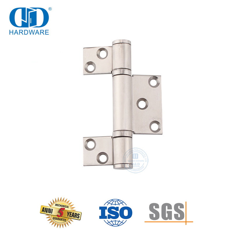أجهزة الباب مصنوعة من الفولاذ المقاوم للصدأ ومفصلة بثلاث أوراق لباب قابل للطي-DDSS042