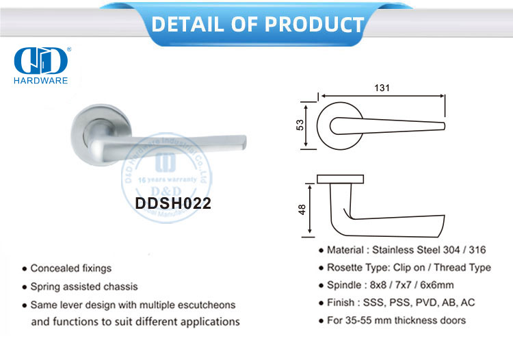 الاستخدام التجاري مقبض صلب