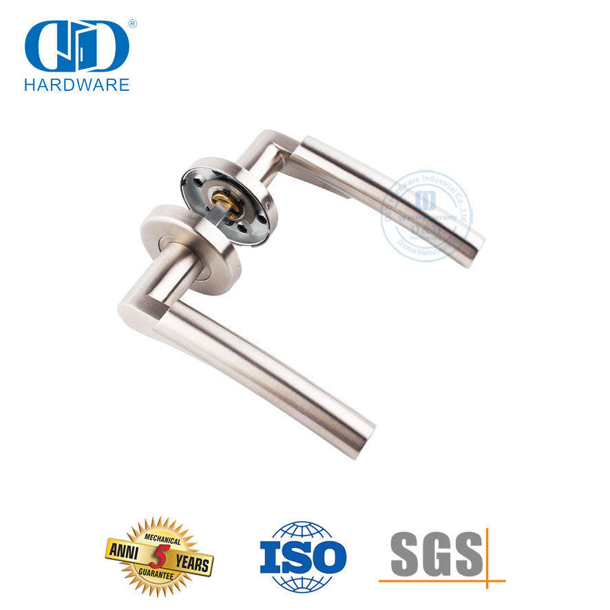 جودة عالية جديدة داخلية 304 الفولاذ المقاوم للصدأ أنبوب رافعة نوع الباب Handle-DDSH017-SSS