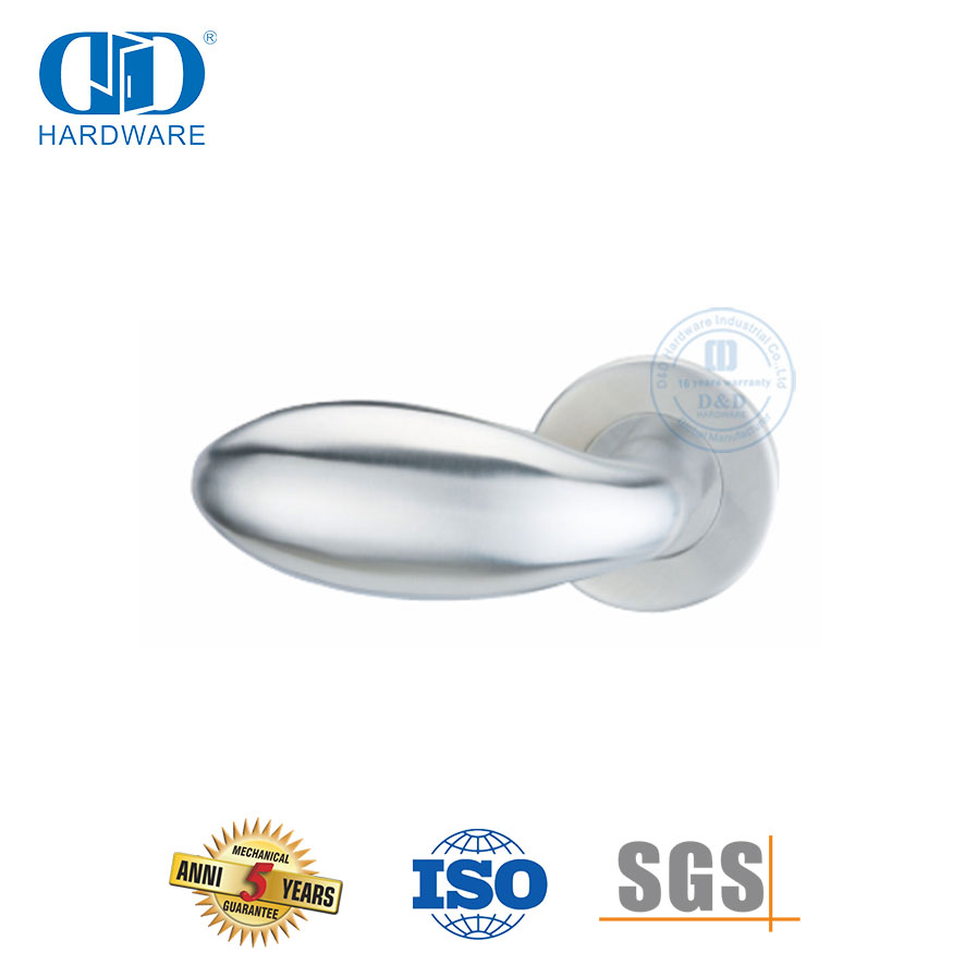 صب الدقة الفولاذ المقاوم للصدأ نوع قصير مقبض رافعة صلبة-DDSH030-SSS