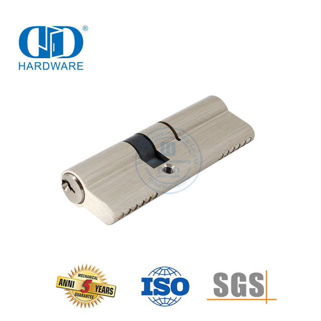 النحاس الصلب عالي الأمان اليورو الشخصي إزاحة قفل مزدوج Cylinder-DDLC012-70mm-SN