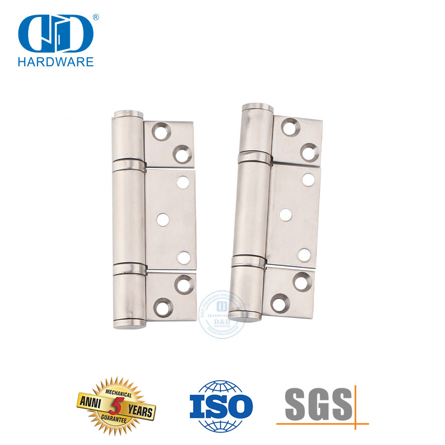 أجهزة الباب مصنوعة من الفولاذ المقاوم للصدأ ومفصلة بثلاث أوراق لباب قابل للطي-DDSS042
