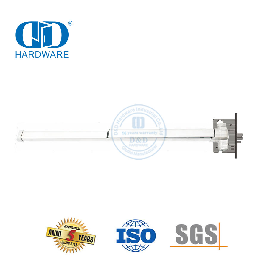 أجهزة خروج الذعر SUS 304 المزودة بقفل نقر قياسي أمريكي-DDPD039-SSS