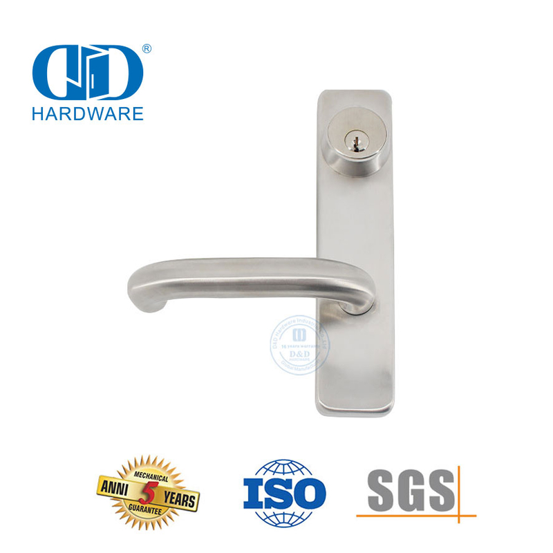 الفولاذ المقاوم للصدأ 304 ذو نوعية جيدة تقليم ذراع الشعار للباب التجاري-DDPD014-SSS