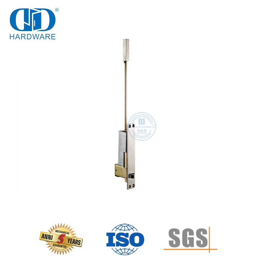 أجهزة الباب المعدني تعديل عمودي قضيب قياسي أوتوماتيكي بالكامل Bolt-DDDB032-SSS