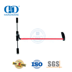 أجهزة خروج الذعر الفولاذية عموديًا متقاطعًا لمخرج الطوارئ-DDPD036