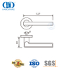 مقابض الأبواب ذات الطراز البسيط والمستدامة المصنوعة من الفولاذ المقاوم للصدأ - DDTH023-SSS