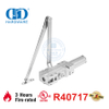 النمط الأمريكي للخدمة الشاقة لأجهزة الأبواب المعدنية ANSI UL10C المدرج في شهادة باب النار Close-DDDC044A