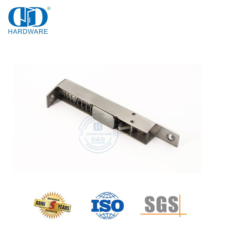 الفولاذ المقاوم للصدأ ديكسترال التلقائي فلوش بولت لباب مزدوج-DDDB023-SSS