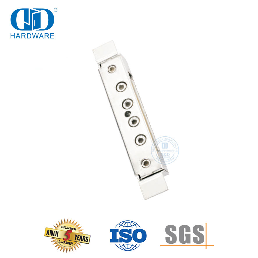 الأجهزة الزخرفية مستطيلة الشكل المعدنية الباب المفصلي للأمن-DDSS065