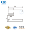 SUS 304 T شكل مربع مقبض رافعة سويد لمبنى المكاتب-DDSH053-SSS