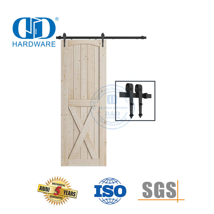 الفولاذ المقاوم للصدأ باب الأجهزة ملحق تجاوز باب الحظيرة الأجهزة باب الحظيرة الخشب Hardware-DDBD006