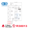 سعر المصنع الفولاذ المقاوم للصدأ شهادة UL الأمريكية ANSI مقاومة للحريق قابلة للفصل مربعة ومفصلة زاوية مستديرة مفصل باب سكني-DDSS001-FR-4X3.5X3mm