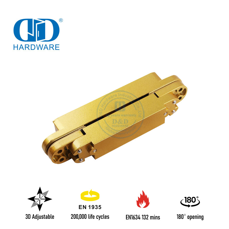 EN1634 مفصل باب مخفي بدرجة 180 درجة للفندق-DDCH008-G40