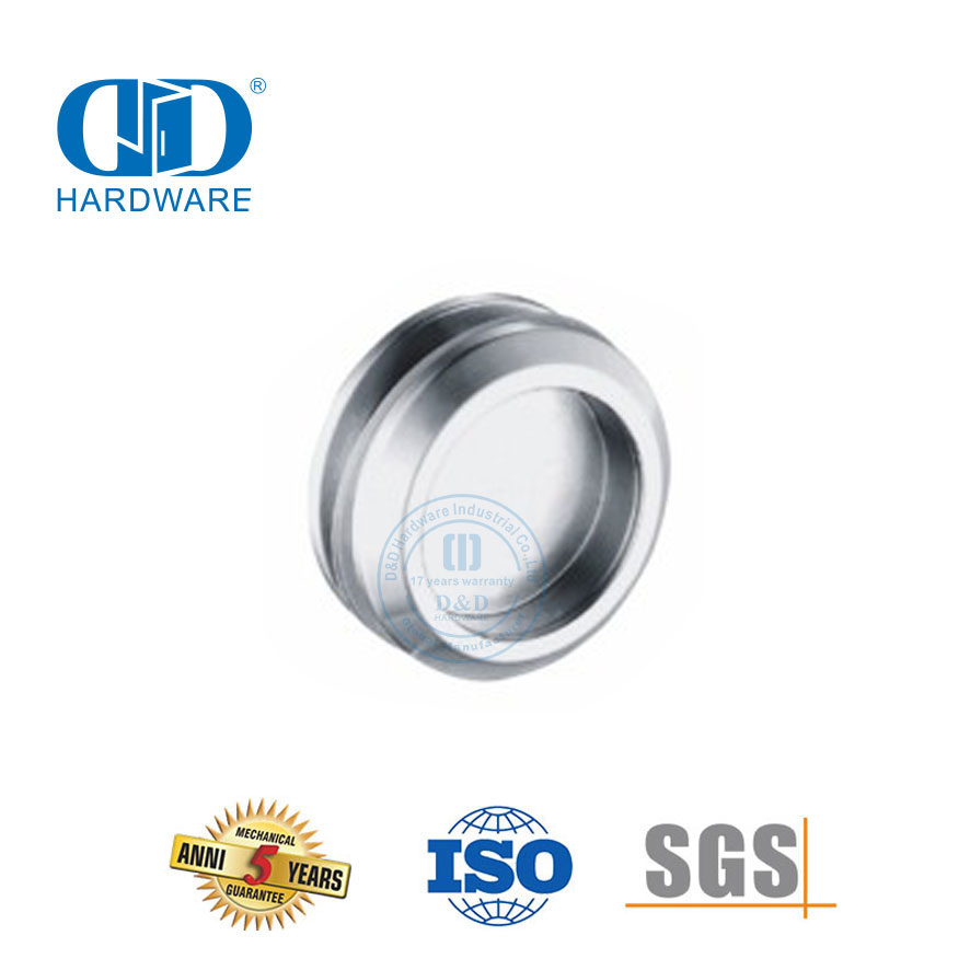 أثاث من الفولاذ المقاوم للصدأ أجهزة تركيب الزجاج الأجهزة الزجاجية مقبض الحمام Knob-DDSL002-8