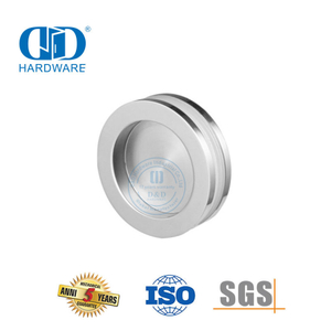 الفولاذ المقاوم للصدأ انزلاق الباب الأجهزة اكسسوارات الأثاث الزجاج انزلاق مقبض الباب Cupped Handle-DDSK016