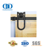 الفولاذ المقاوم للصدأ باب مزدوج انزلاق باب الحظيرة الأجهزة لملحقات البوابة الداخلية Steel Garage Hardware-DDBD015