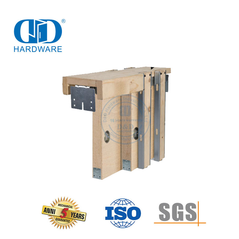 الفولاذ المقاوم للصدأ الثقيلة تجاوز انزلاق باب الجيب الأجهزة الإطار باب خزانة المطبخ Hardware-DDBD061