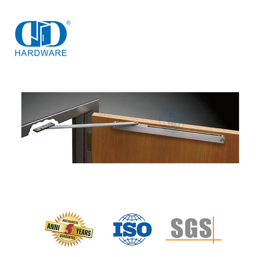 سدادة باب علوية من الفولاذ المقاوم للصدأ غير قابلة للاستخدام مع باب واحد-DDDS058
