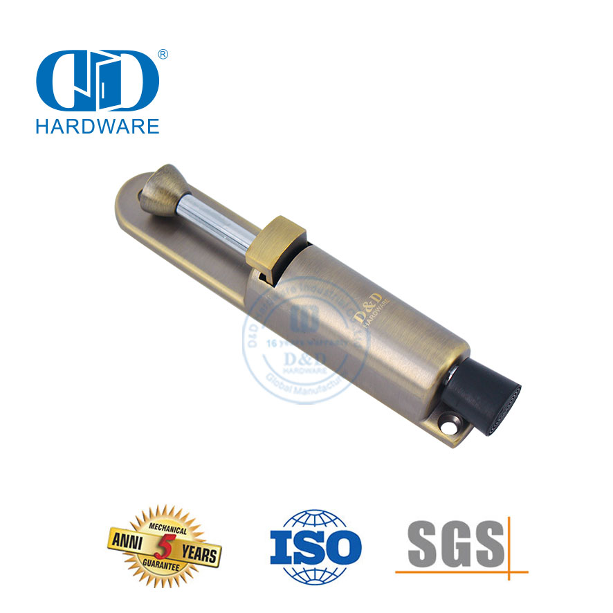 سبائك الزنك تعمل بالقدم، توقف الباب من الفولاذ المقاوم للصدأ للمدرسة-DDDS034