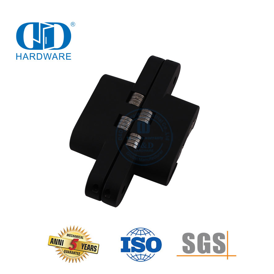 الشركة المصنعة لباب المدرسة من سبائك الزنك غير المرئية 180 درجة بدون استخدام اليدين-DDCH007