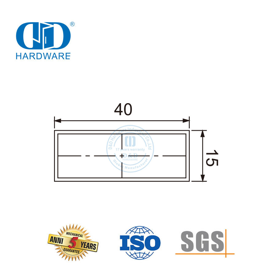 الفولاذ المقاوم للصدأ زجاج الأجهزة والتجهيزات والأثاث الأجهزة الحمام انزلاق الباب مربع Tube-DDSL001-9