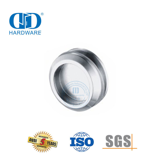 أثاث من الفولاذ المقاوم للصدأ أجهزة تركيب الزجاج الأجهزة الزجاجية مقبض الحمام Knob-DDSL002-8