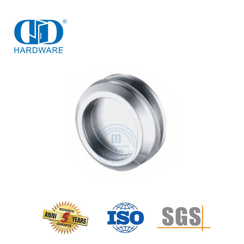 أثاث من الفولاذ المقاوم للصدأ أجهزة تركيب الزجاج الأجهزة الزجاجية مقبض الحمام Knob-DDSL002-8