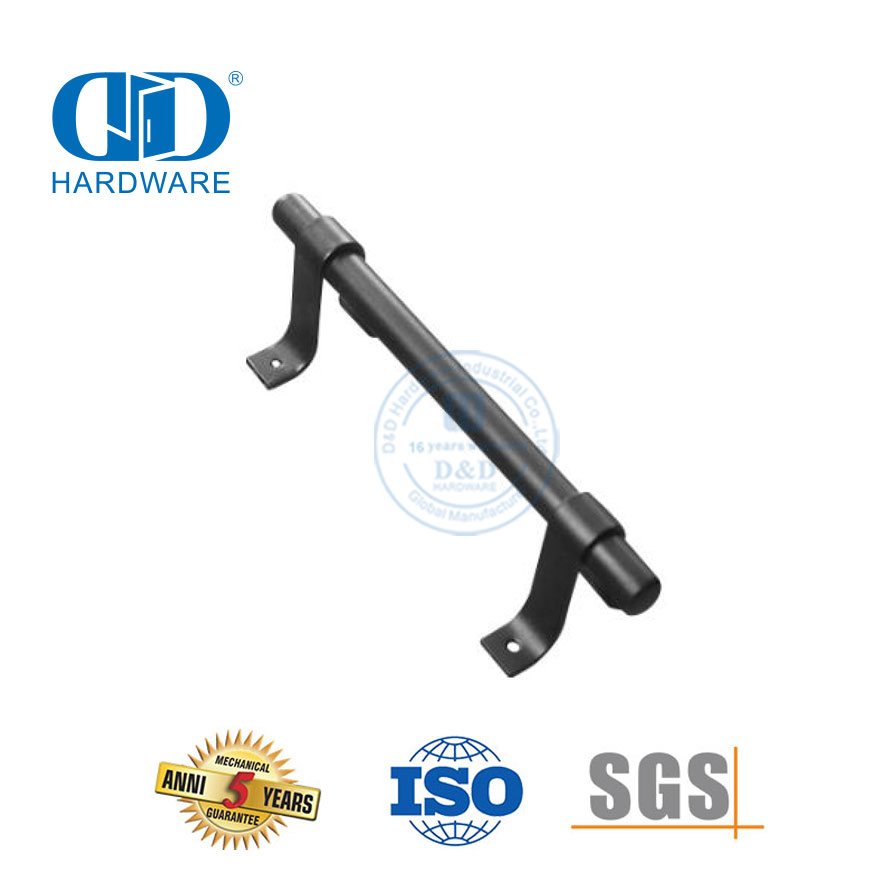 الفولاذ المقاوم للصدأ فلوش الحظيرة مقبض الباب انزلاق جانب واحد مقبض الباب مجموعة البناء Hardware-DDBD097