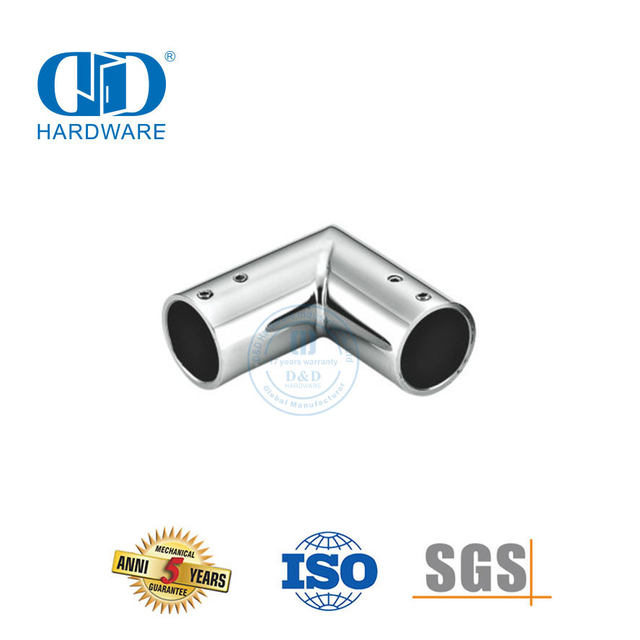 الفولاذ المقاوم للصدأ التجارية مقصورة دش نظام الزجاج لوحة قوس موصل المشبك كليب Connector-DDSC035